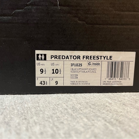 Adidas Predator Freestyle 24 League Low Soccer Men's Shoe Size 9.5 IF1025​​ - Picture 11 of 11